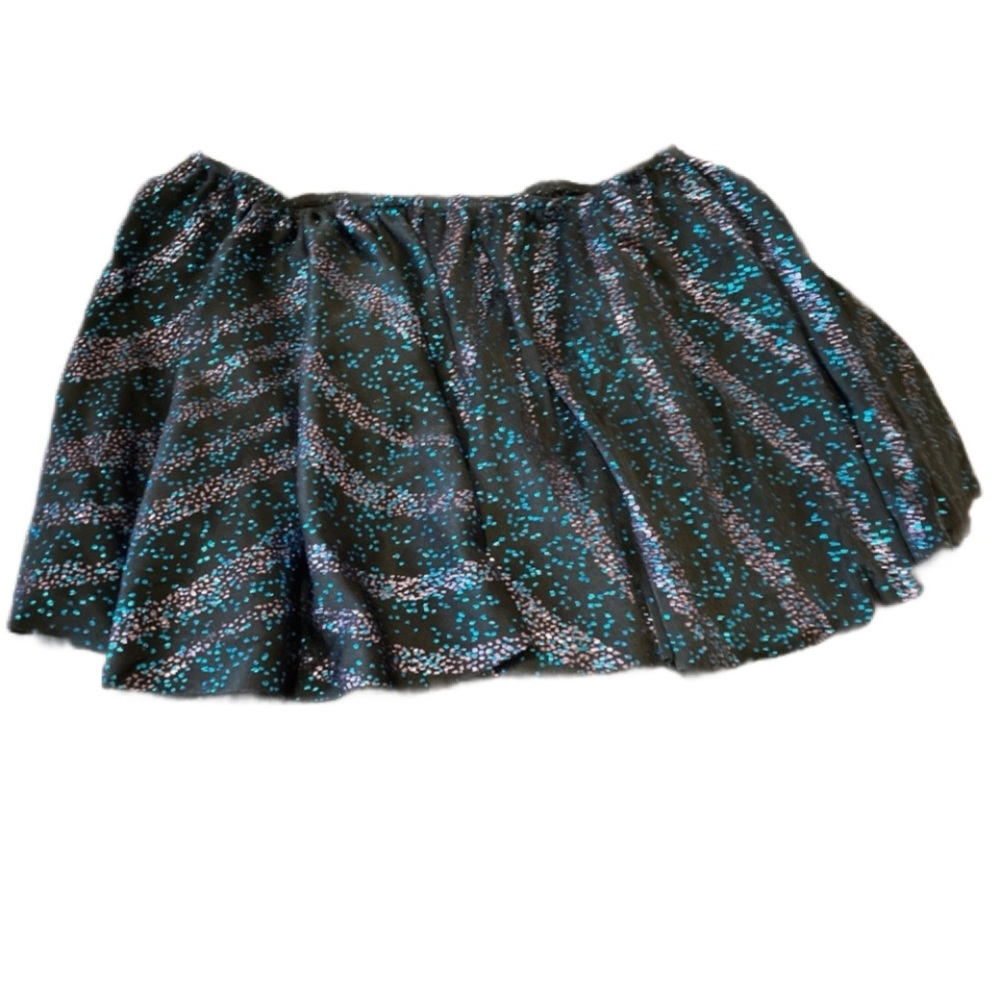 ⭐️Weissman dance costume glitter skirt size large